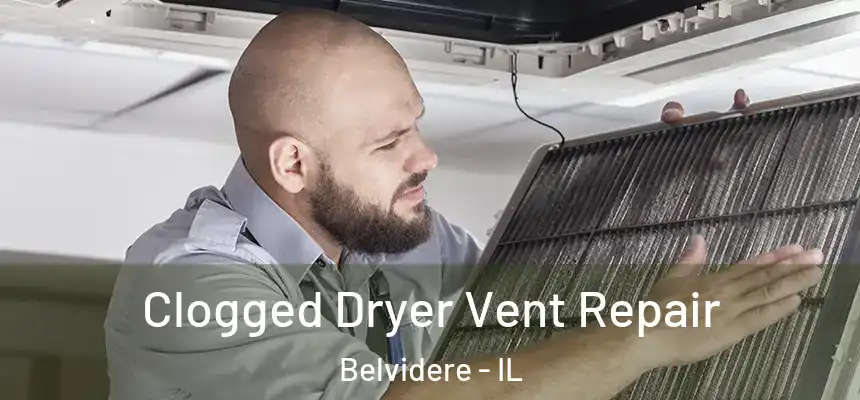  Clogged Dryer Vent Repair Belvidere - IL